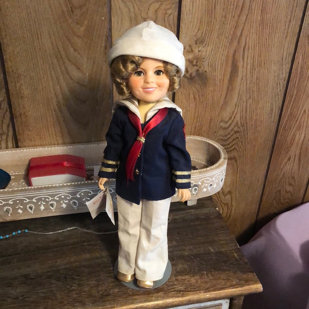 Vintage Shirley Temple Sailor Collectible Doll by Ideal!  1980’s!